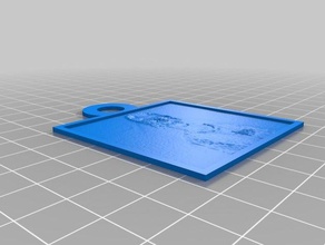 maya 2d-Kunst kundengebundene 3d print model - Mito3D