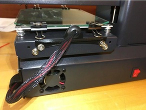 mpsm cable brace remix center 3d printer accessories 3d print model - Mito3D