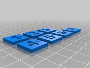 Schiffbruch arcana - Token print & play Spiele 3d print model - Mito3D