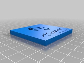atat rk Anahtarlık 3d print model - Mito3D