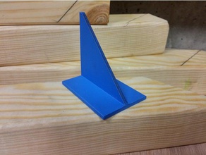 simple de 45 grados transportador herramientas mano herramienta ángulos la 3d print model - Mito3D