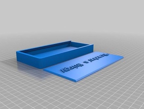 kutu v20 ti-n-sivri k cas kaplar özelleştirilmiş 3d print model - Mito3D
