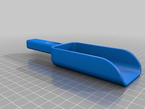 ice scoop kitchen & dining 3d print model - Mito3D