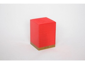25mm-Figur-box Spielzeug & game Zubehör box dnd der Miniatur pathfinder 3d print model - Mito3D