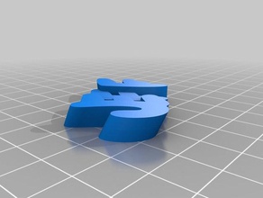 jeff Schlüsselanhänger kundengebundene 3d print model - Mito3D