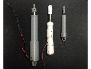 linear actuator ver3 robotics 3d print model - Mito3D