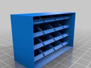 organizador 3d baskı kutusu kutu caja Organizatör 3d print model - Mito3D