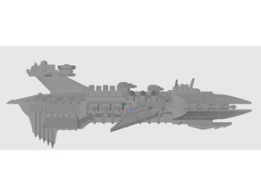chaos ram heavy cruiser Fahrzeuge 3d print model - Mito3D
