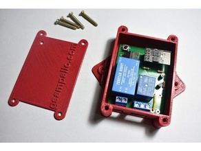 iot scatola relè l'elettronica 3d print model - Mito3D
