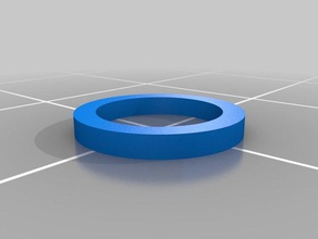 idler bearing washer parts customized 3d print model - Mito3D