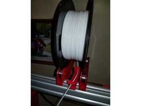 am8 2040 filament guide anti-crash-Technologie 3d Drucker Zubehör filament-guide 3d print model - Mito3D