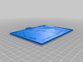 ravi Arte en 2d personalizado 3d print model - Mito3D