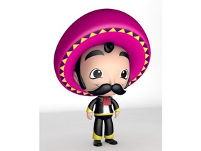 mariachi funko pop jouets & jeux mexique 3d print model - Mito3D