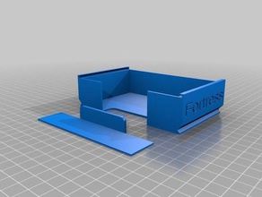 box Deckel-Festung Kartenspiel Spielzeug & game Zubehör kundengebundene 3d print model - Mito3D