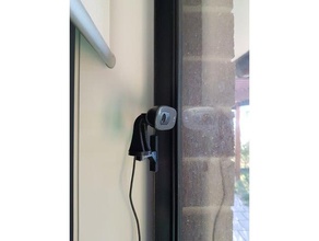 il telaio della finestra webcam monte l'elettronica logitech c270 window mount 3d print model - Mito3D