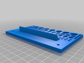 2020 tool tray 3d printer accessories folgertech folger tech holder 3d print model - Mito3D