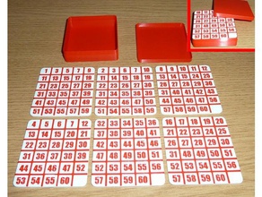 misteriosa mente do leitor de cartões quebra-cabeças a caixa determinar os números 3d print model - Mito3D