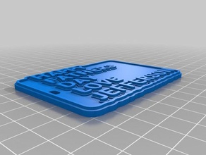 jefferson padre llaveros personalizado 3d print model - Mito3D