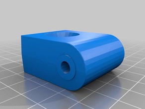zuziehgriff heckklappe knebel automotive 3d print model - Mito3D