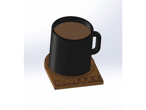 german coffee holder accessories coffeeholder kaffee kaffeehalter kaffeeuntersetzer untersetzer 3d print model - Mito3D