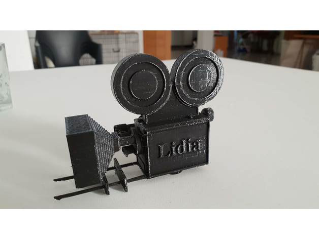 camara de cine 3D print model - Mito3D