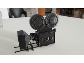 camara cine 3d print model - Mito3D