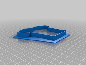 t-shirt cookie cutter kitchen & dining 3d print model - Mito3D