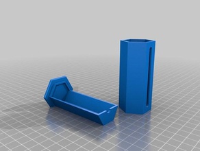 altiplano do tubo recipientes personalizado 3d print model - Mito3D