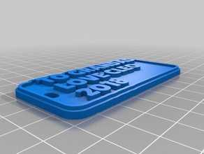 cleo do avô chaveiros personalizado 3d print model - Mito3D