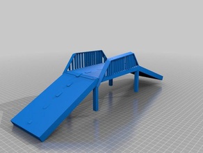 Lukas b-star bridge Kunst 3d print model - Mito3D