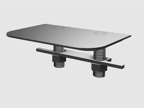 Dusche, Schreibtisch Werkzeug-Halterungen & - Boxen 3d print model - Mito3D