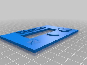 plantilla firma 3d baskı 3d print model - Mito3D