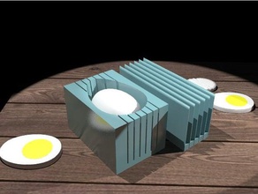 eggcutter ii - thereasonable household 3d print model - Mito3D
