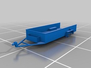 1 6 en escala de captura la jaula utilidad remolque w trabajo caja herramientas puerta cola hobby 3d print model - Mito3D