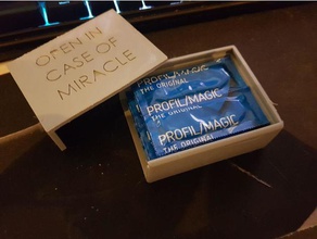 caso aberto milagre preservativo caixa recipientes 3d print model - Mito3D