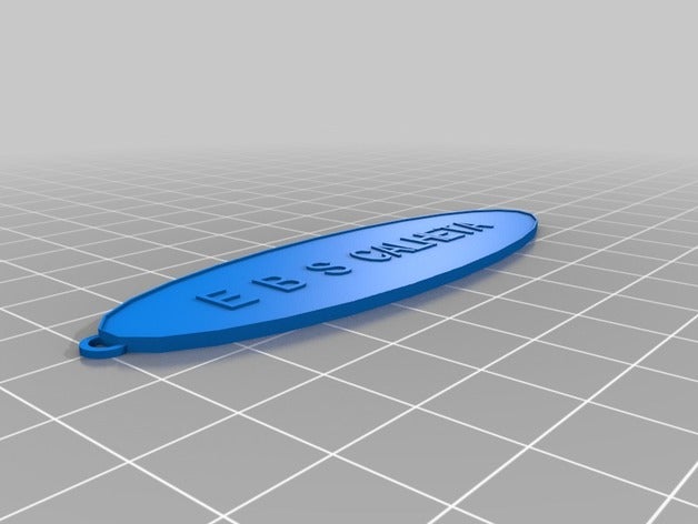 ebscalheta chaveiros personalizado 3D print model - Mito3D