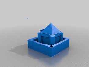 jake m castle art 3d print model - Mito3D