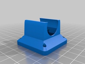my customized e3d fan adapter customizer 3d printer parts 3d print model - Mito3D