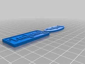 duxov key chain 3d printing 3d print model - Mito3D