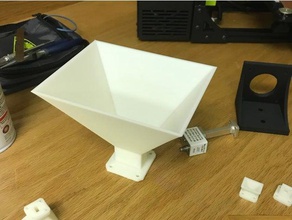 my customized waveguide hornantenna customziable engineering 3d print model - Mito3D