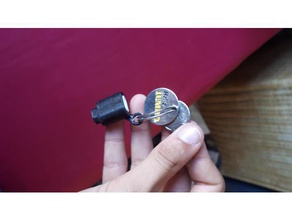 adapter Stecker weiblich micro usb Stecker-usb-c Schlüsselanhänger 3d Drucker Zubehör - keychain mirco samsung a5 3d print model - Mito3D