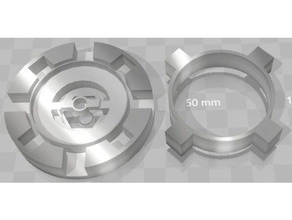 4d beyblade metal Rad Spielzeug & game Zubehör 3d print model - Mito3D