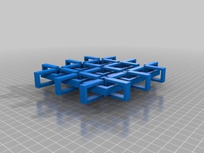 örgü 3d baskı zincir hareketli 3d print model - Mito3D
