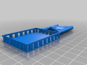 proline Hinterhalt tiyer rack interanall bronco Körper 3d-drucken 3d print model - Mito3D