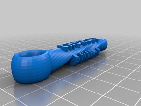 cb key fob Schlüsselanhänger kundengebundene 3d print model - Mito3D