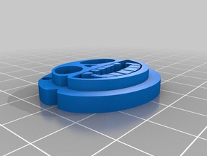 gorillaz bonesy Schlüsselbund Schlüsselanhänger 3d print model - Mito3D