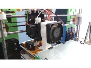 fan adapter 40mm 50mm anet a8 autres Imprimante 3d accessoires 3d print model - Mito3D