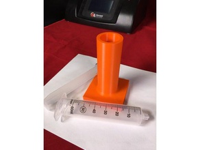 helpin hand filling syringes tools syringe fill holder extruder 3d print model - Mito3D