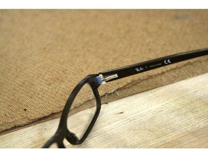ray-ban rb5187 des montures de lunettes Imprimé en 3d L'impression l'accessoire vêtements dremel durable fdm la fff formulaire 2 cadre les cadres réparation maison ménage bijoux le nylon sla utile 3d print model - Mito3D