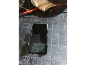 parametric lipo battery protector r c vehicles protection crash holder rc 3d print model - Mito3D
